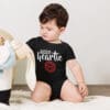 Baby short sleeve one-piece (White Logo) - Image 5