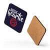 Cork-Backed Coaster (Navy) - Image 3