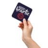 Cork-Backed Coaster (Navy) - Image 2