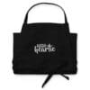 Embroidered Apron (Black) - Image 4