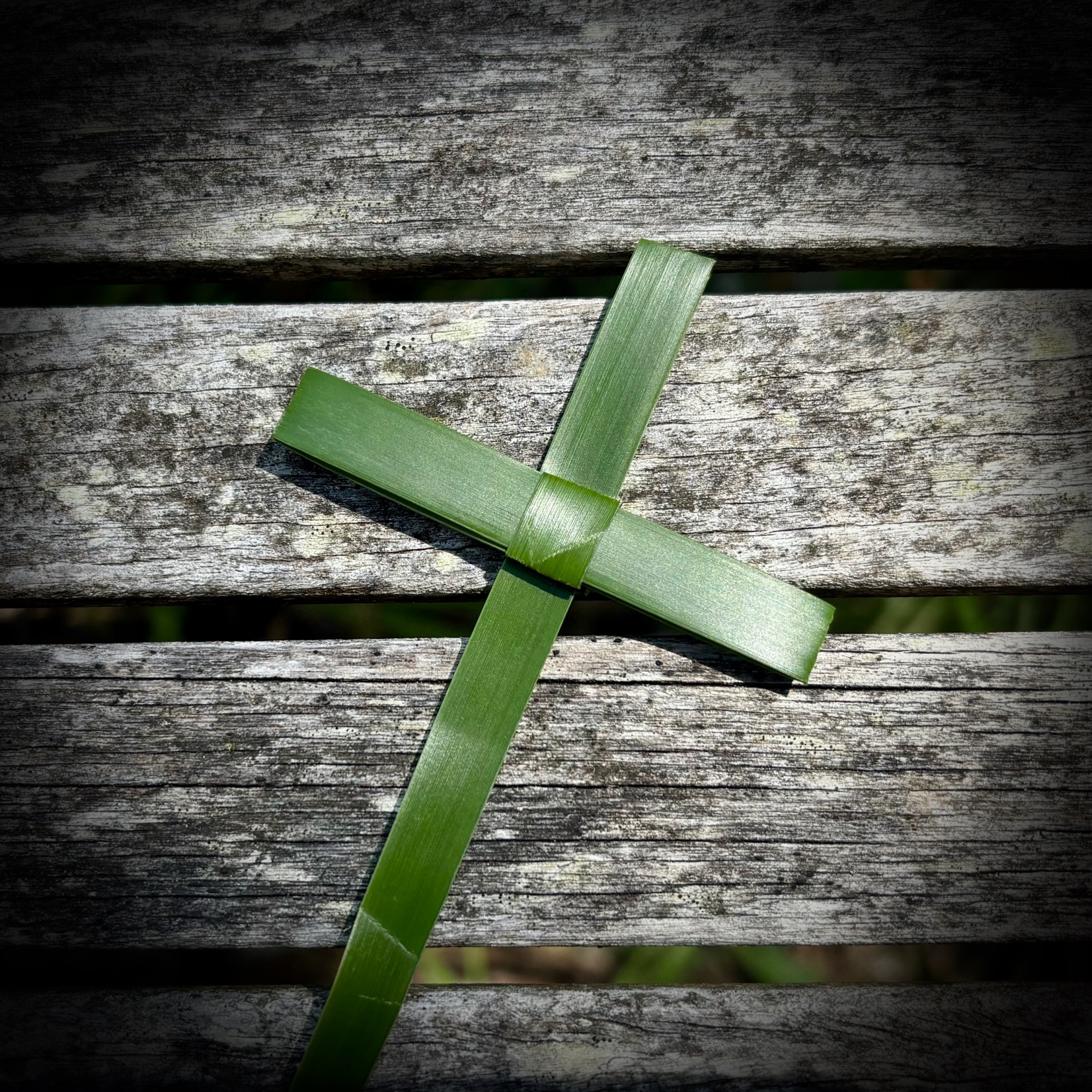 Easy Palm Leaf Crosses for Palm Sunday - GOOD.